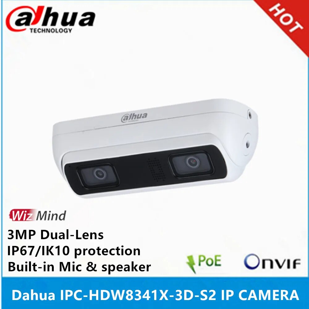 Dahua IPC-HDW8441X-3D WizMind IP ī޶,    ũ  SPK, IP67, IK10, 4MP, IR 20M
